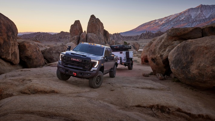 GMC Sierra 2500 HD AT4X AEV Edition 2024. Desktop wallpaper