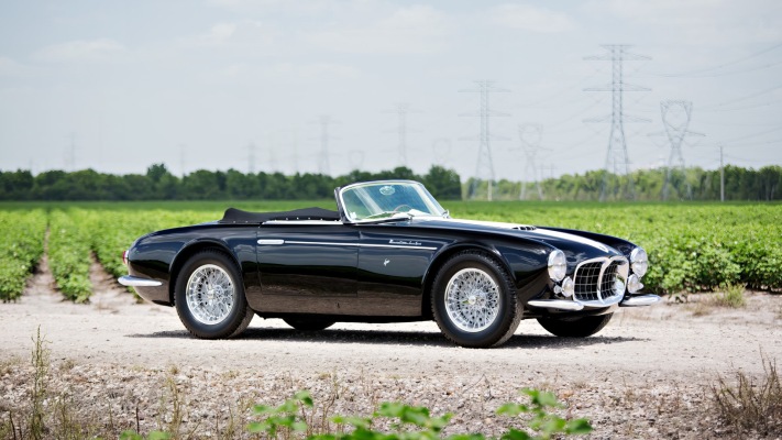 Maserati A6GCS Frua Spider 1955. Desktop wallpaper