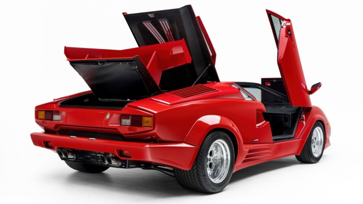 Lamborghini Countach 25th Anniversary USA Version 1989. Desktop wallpaper