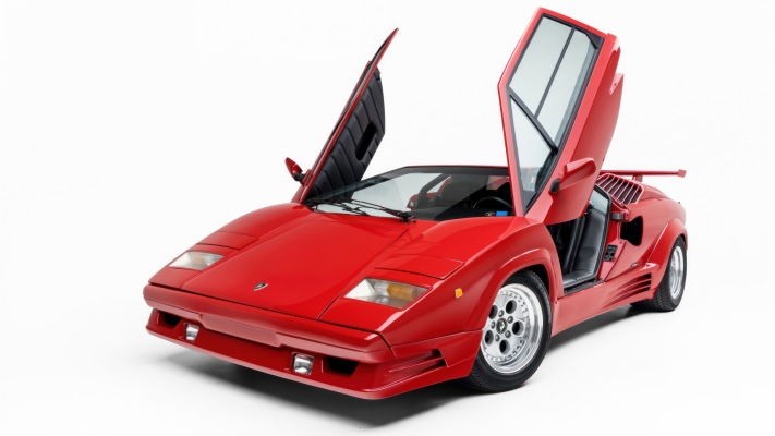 Lamborghini Countach 25th Anniversary USA Version 1989. Desktop wallpaper