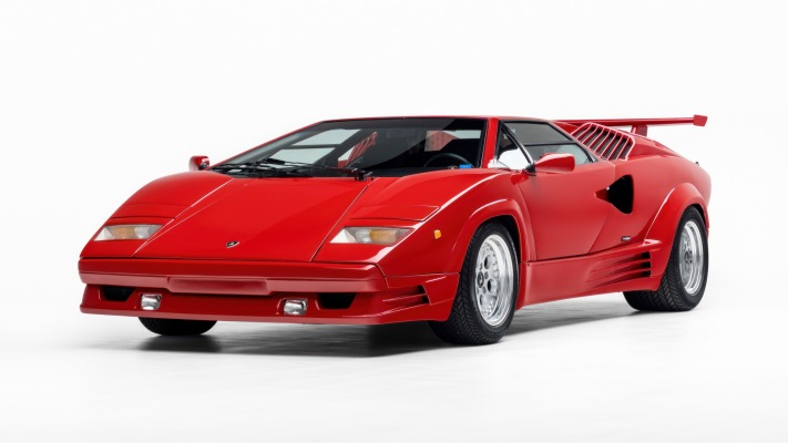 Lamborghini Countach 25th Anniversary USA Version 1989. Desktop wallpaper