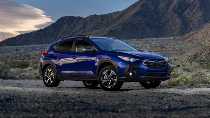 Subaru Crosstrek Premium USA Version 2024. Desktop wallpaper