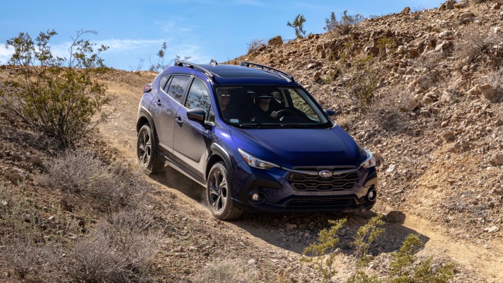 Subaru Crosstrek Premium USA Version 2024. Desktop wallpaper