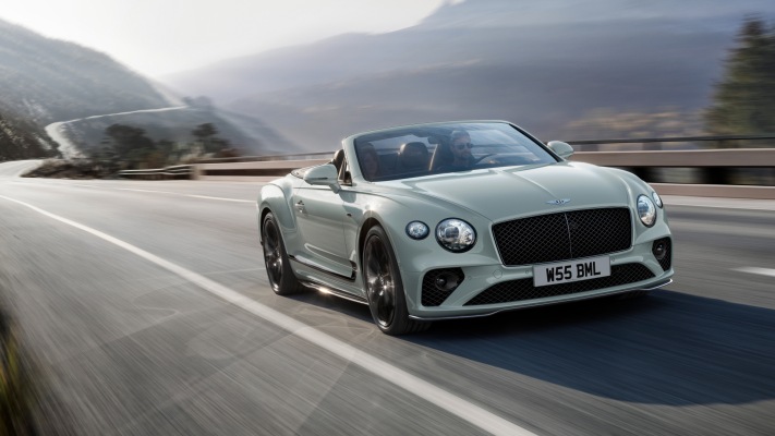 Bentley GTC Speed Edition 12 2023. Desktop wallpaper