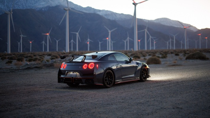 Nissan GT-R NISMO USA Version 2024. Desktop wallpaper