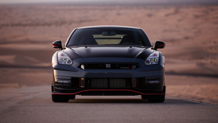 Nissan GT-R NISMO USA Version 2024. Desktop wallpaper