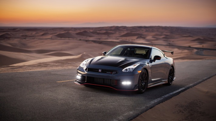 Nissan GT-R NISMO USA Version 2024. Desktop wallpaper