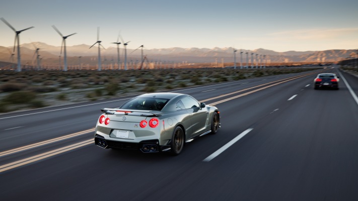 Nissan GT-R T-Spec USA Version 2024. Desktop wallpaper