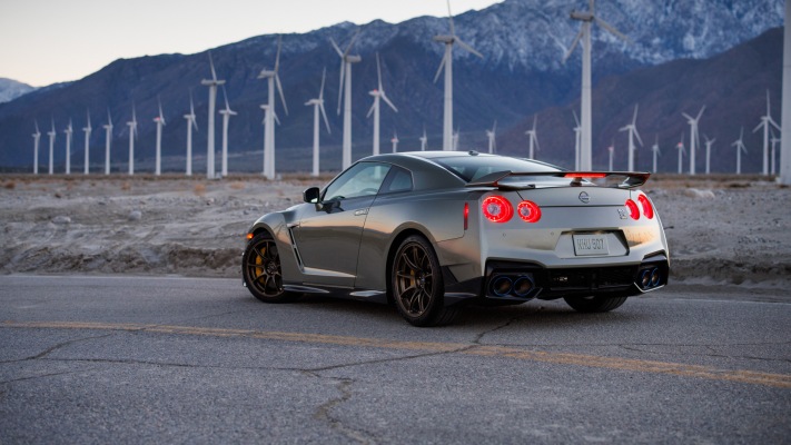 Nissan GT-R T-Spec USA Version 2024. Desktop wallpaper