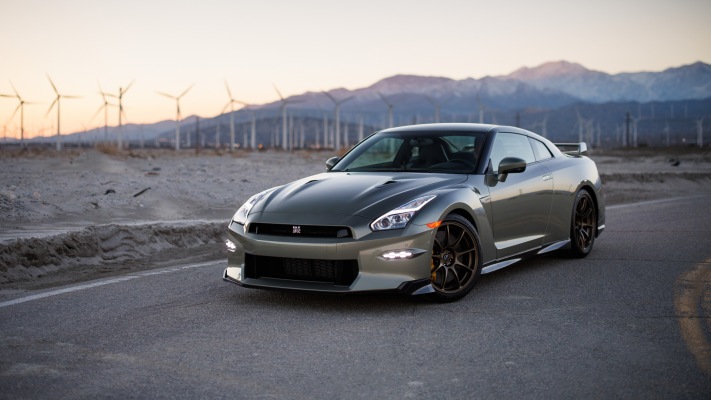 Nissan GT-R T-Spec USA Version 2024. Desktop wallpaper