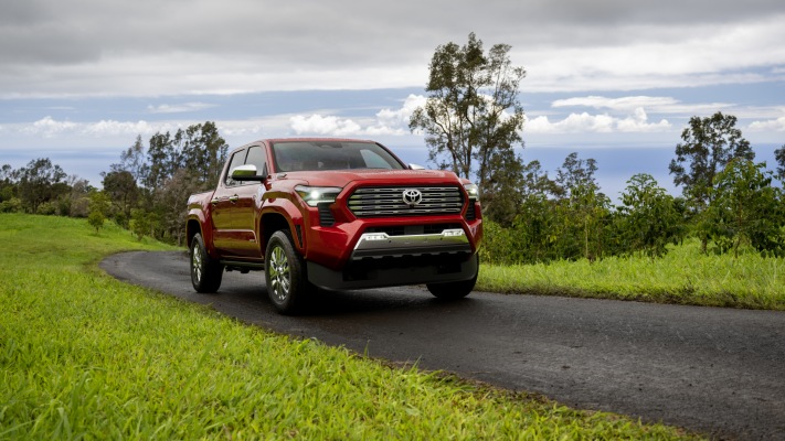 Toyota Tacoma Limited 2024. Desktop wallpaper