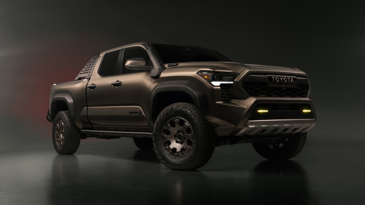 Toyota Tacoma Trailhunter 2024. Desktop wallpaper