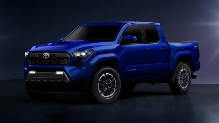 Toyota Tacoma TRD Sport 2024. Desktop wallpaper