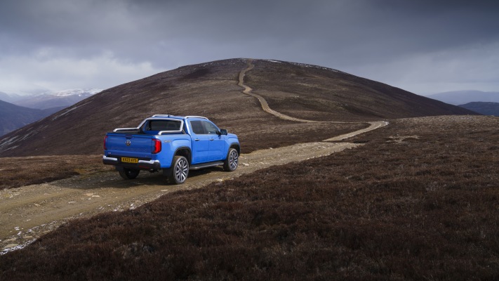 Volkswagen Amarok Aventura UK Version 2023. Desktop wallpaper