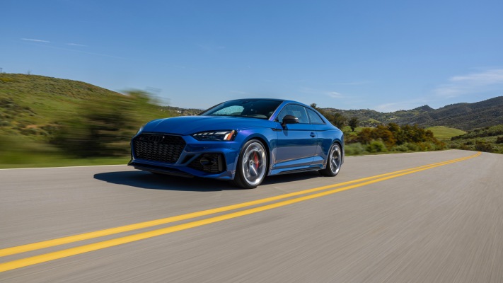 Audi RS 5 Coupe Competition Package USA Version 2023. Desktop wallpaper