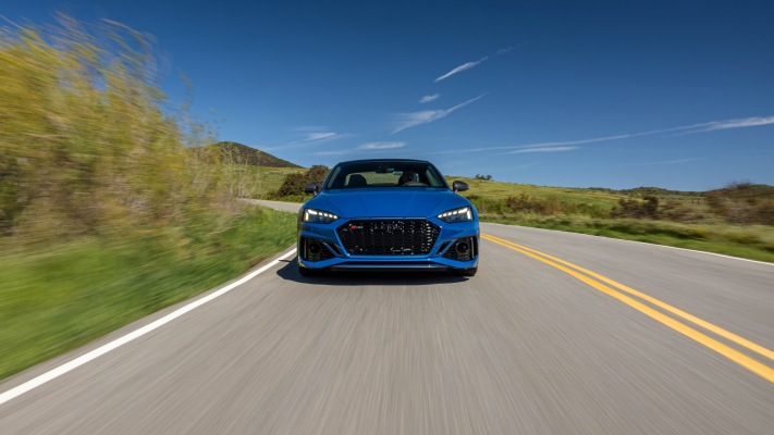 Audi RS 5 Coupe Competition Package USA Version 2023. Desktop wallpaper