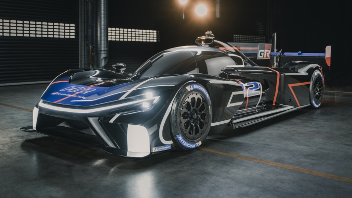 Toyota GR H2 Racing Concept 2023. Desktop wallpaper