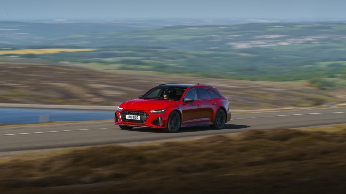 Audi RS 6 Avant Performance UK Version 2023. Desktop wallpaper