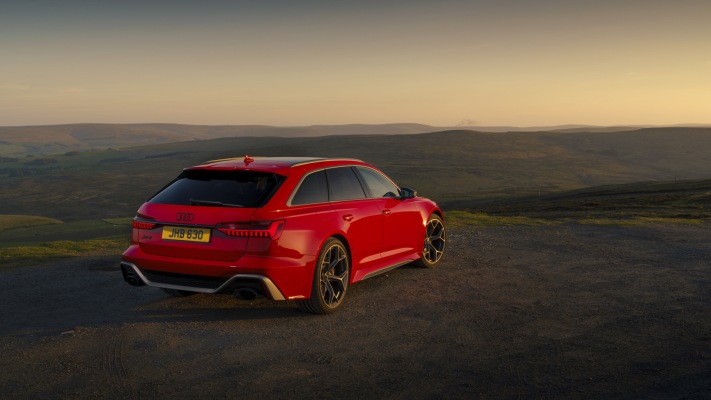 Audi RS 6 Avant Performance UK Version 2023. Desktop wallpaper