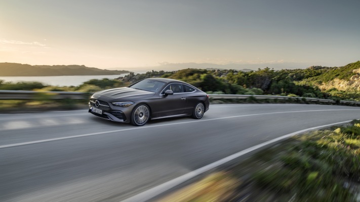 Mercedes-Benz CLE Coupe 2024. Desktop wallpaper