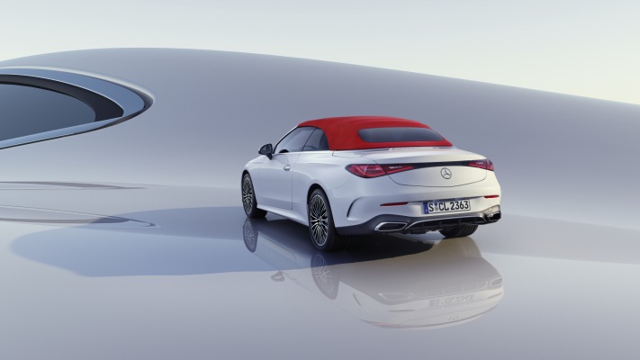 Mercedes-Benz CLE Cabriolet 2024. Desktop wallpaper