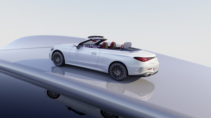 Mercedes-Benz CLE Cabriolet 2024. Desktop wallpaper