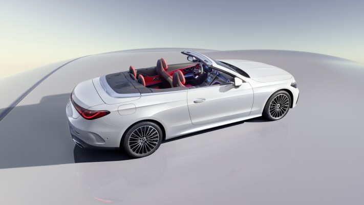 Mercedes-Benz CLE Cabriolet 2024. Desktop wallpaper