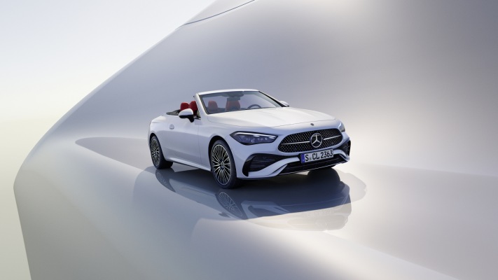 Mercedes-Benz CLE Cabriolet 2024. Desktop wallpaper