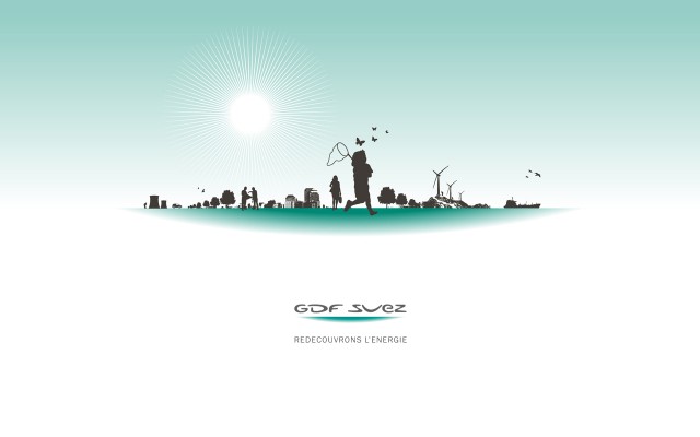 GDF Suez. Desktop wallpaper