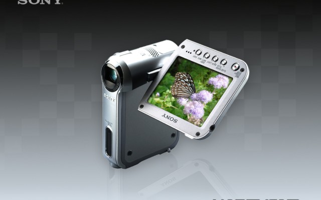 Sony Handycam. Desktop wallpaper