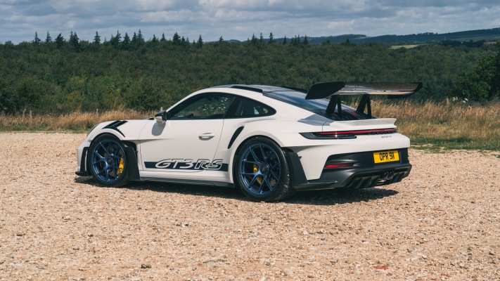 Porsche 911 GT3 RS UK Version 2023. Desktop wallpaper