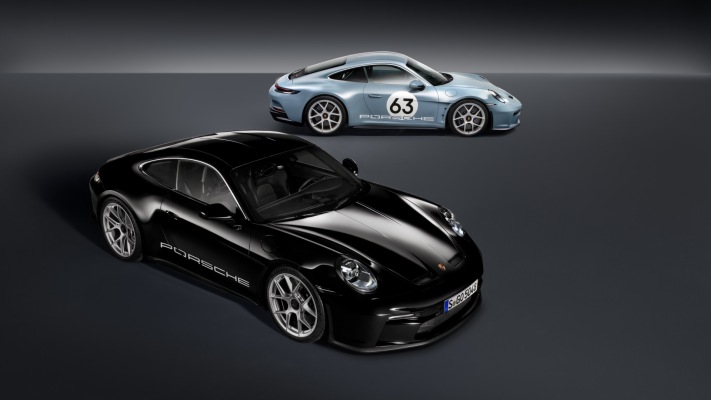 Porsche 911 S/T 2024. Desktop wallpaper