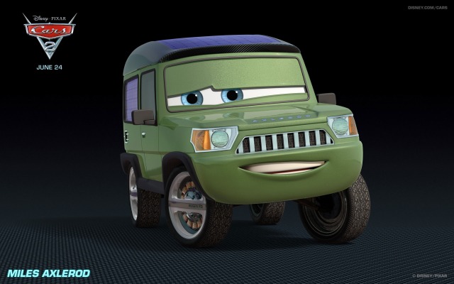 Cars 2. Desktop wallpaper