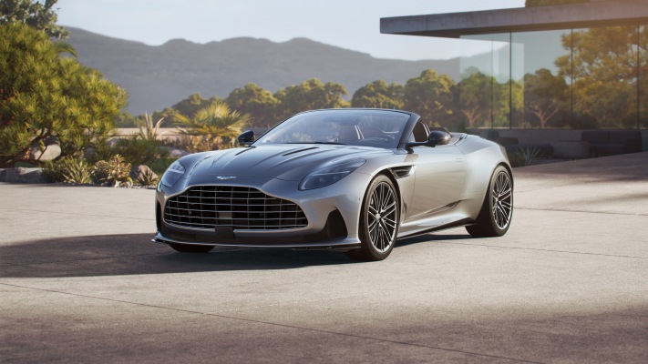 Aston Martin DB12 Volante 2024. Desktop wallpaper