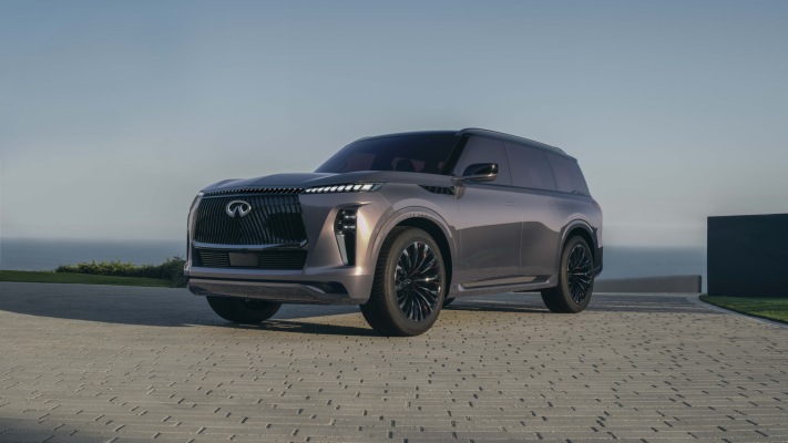 Infiniti QX Monograph Concept 2023. Desktop wallpaper