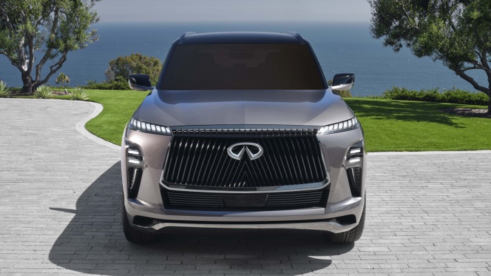 Infiniti QX Monograph Concept 2023. Desktop wallpaper