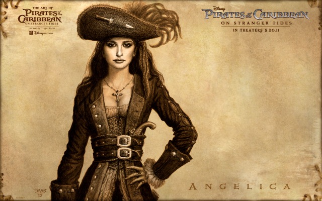 Pirates of the Caribbean: On Stranger Tides. Desktop wallpaper