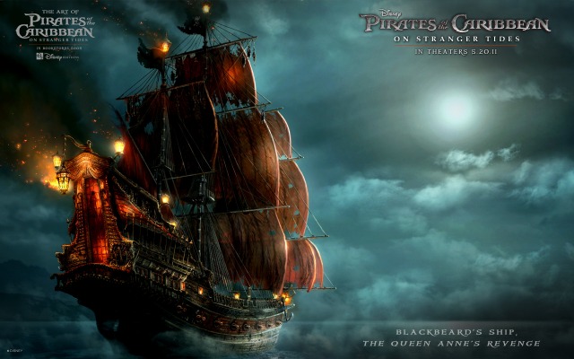 Pirates of the Caribbean: On Stranger Tides. Desktop wallpaper