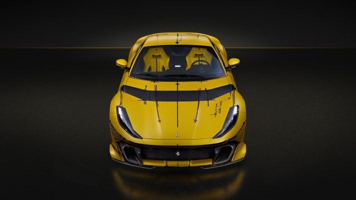 Ferrari 812 Competizione Tailor Made 2023. Desktop wallpaper