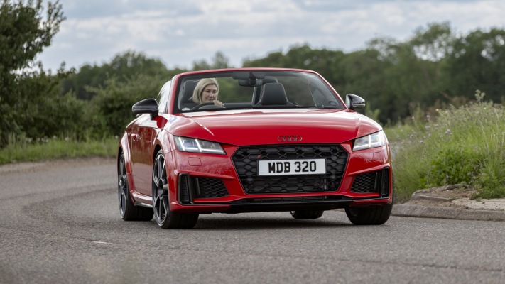 Audi TT S Roadster Final Edition UK Version 2023. Desktop wallpaper