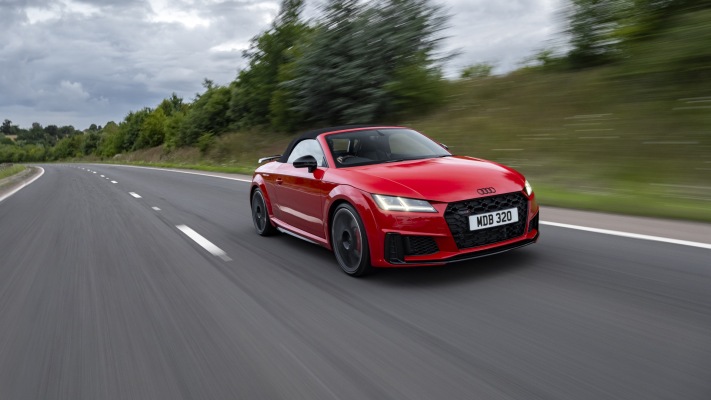 Audi TT S Roadster Final Edition UK Version 2023. Desktop wallpaper