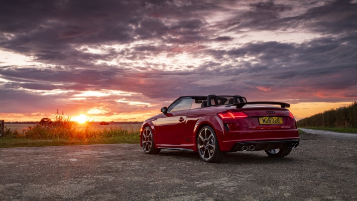 Audi TT S Roadster Final Edition UK Version 2023. Desktop wallpaper