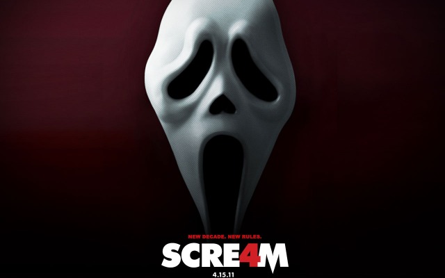 Scream 4. Desktop wallpaper