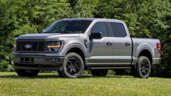 Ford F-150 STX 2024. Desktop wallpaper