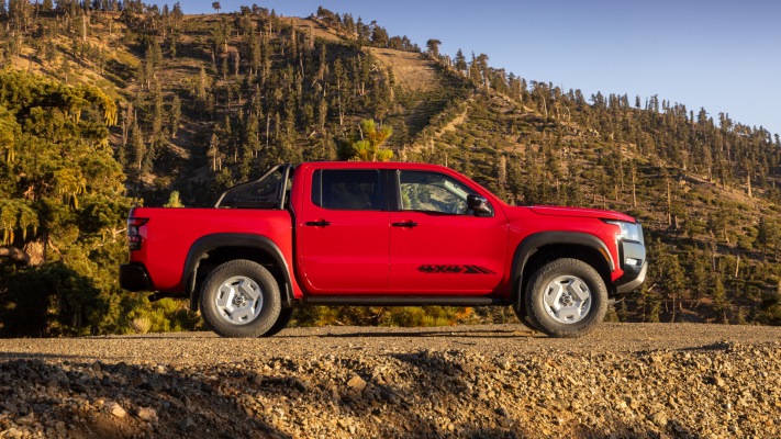 Nissan Frontier Hardbody 2024. Desktop wallpaper