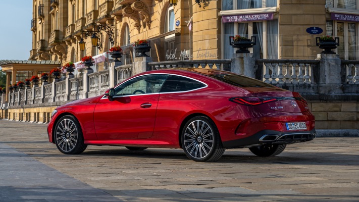 Mercedes-Benz CLE 300 Coupe 4MATIC 2024. Desktop wallpaper