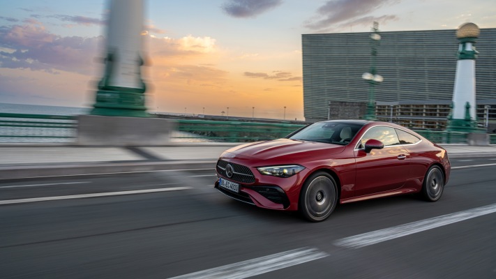 Mercedes-Benz CLE 300 Coupe 4MATIC 2024. Desktop wallpaper