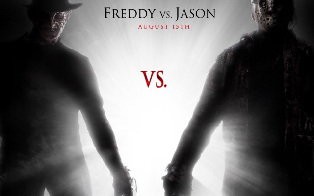 Freddy vs. Jason. Desktop wallpaper