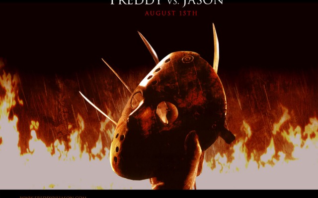 Freddy vs. Jason. Desktop wallpaper