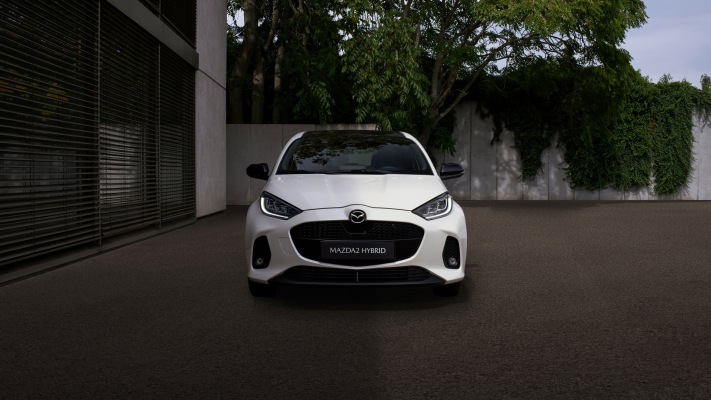 Mazda 2 Hybrid 2024. Desktop wallpaper